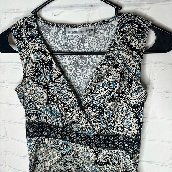 Croft & Barrow size 4 petite dress - Picture 6 of 7